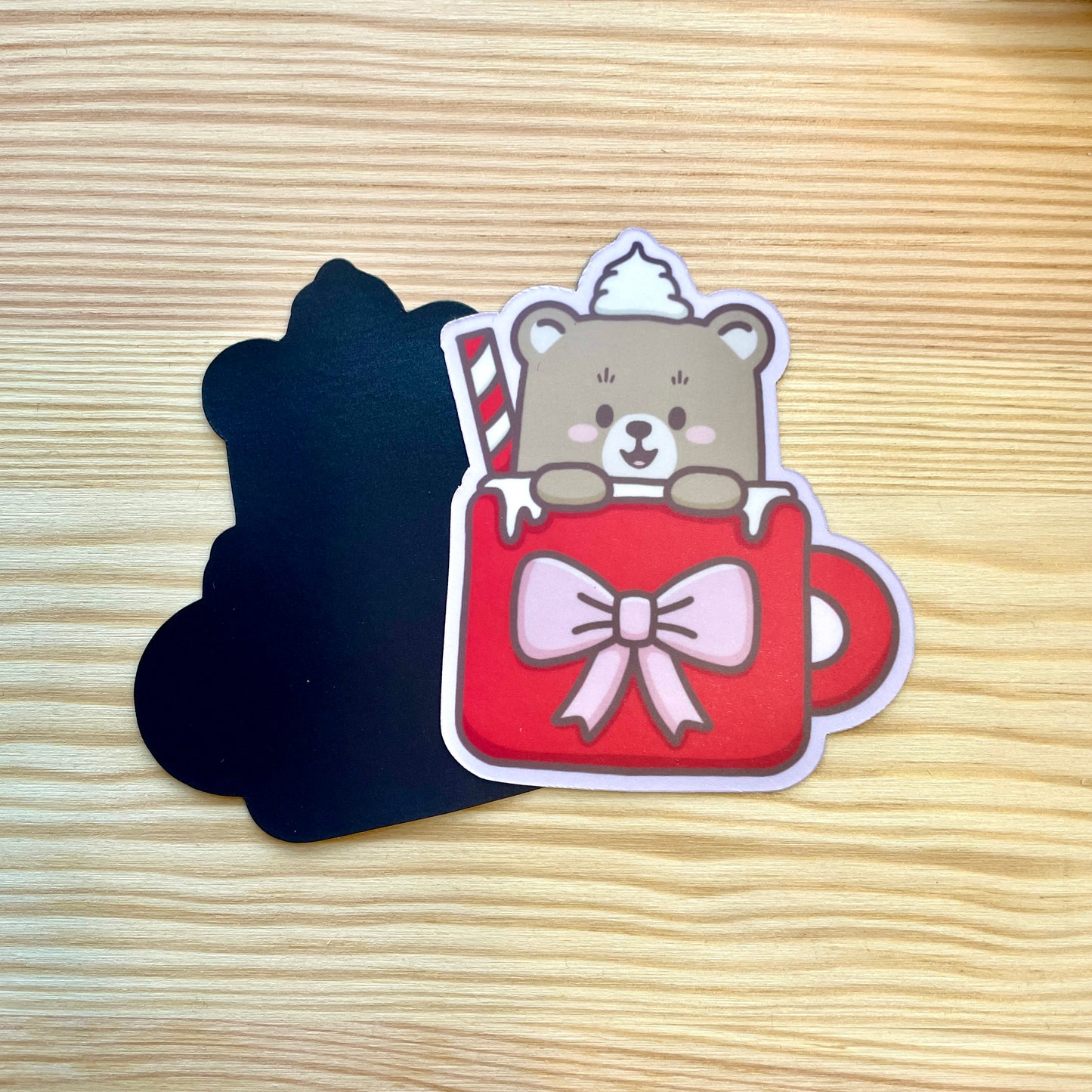 Magnet - Cosy Bear In Mug | A Cosy Christmas