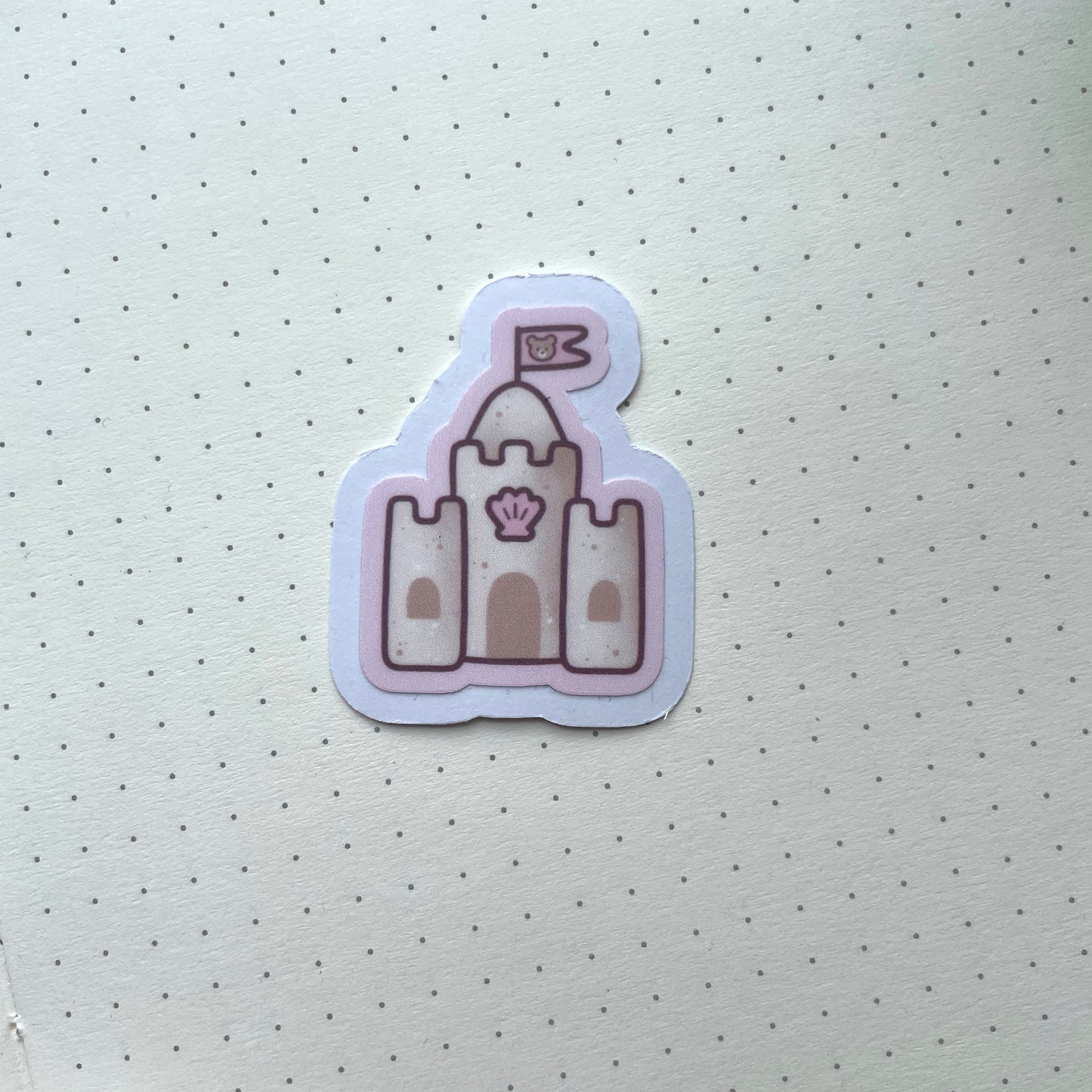 Sticker Pack - Sandcastle and Crab | Bears At The Beach