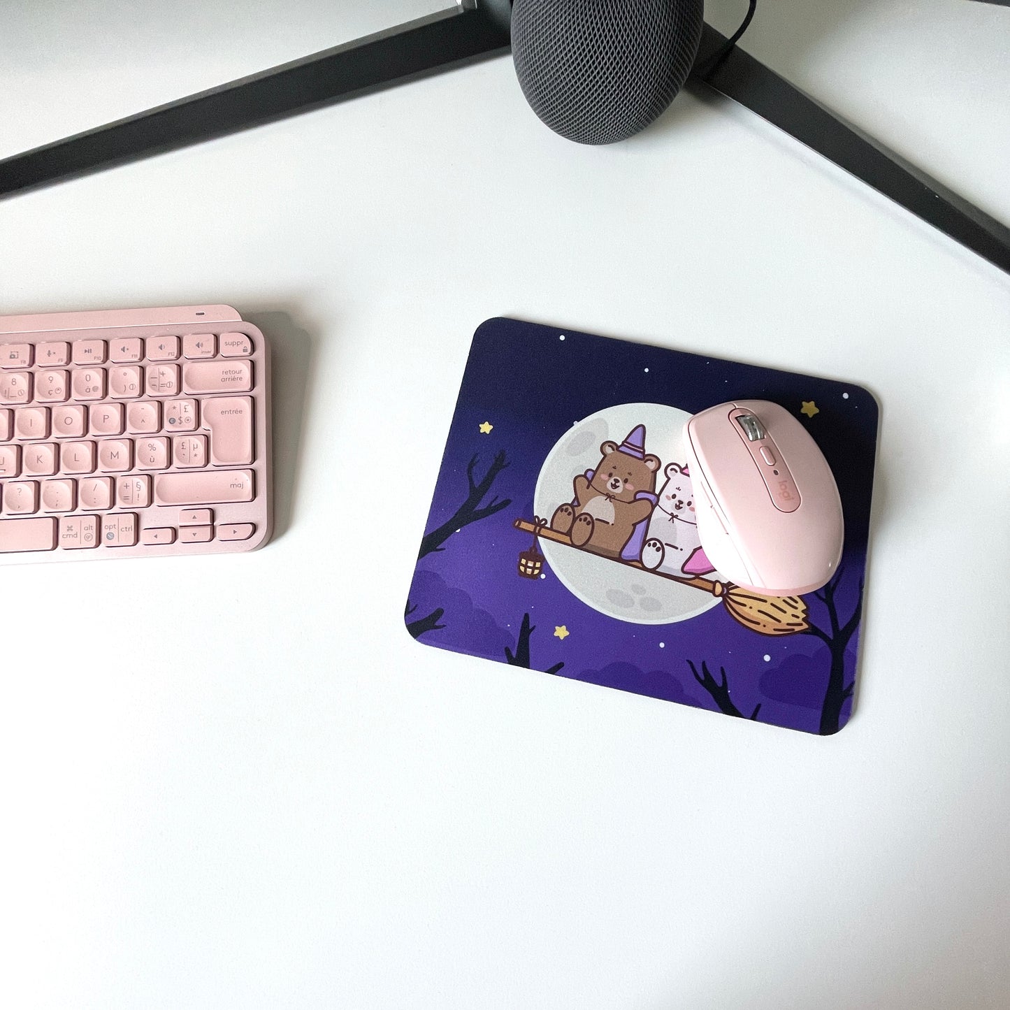 Witchy Bears Mouse pad