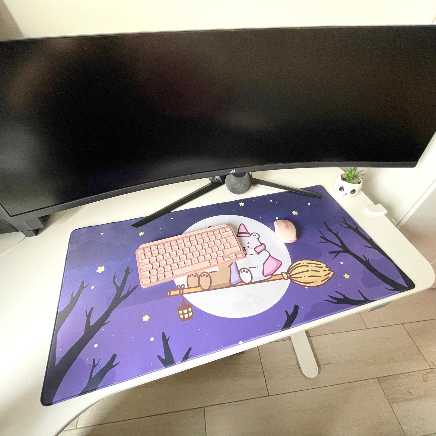 Witchy Bears Gaming mouse pad