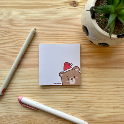 Memo pad - Christmas Bear | A Cosy Christmas