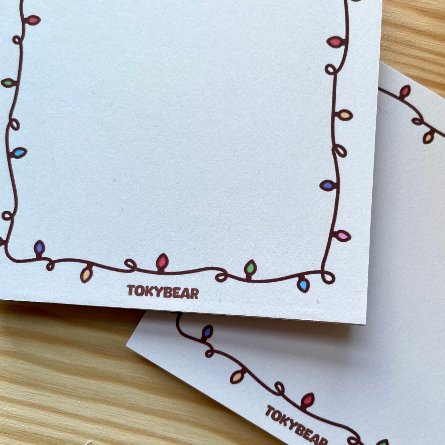 Memo Pad - Christmas Lights | A Cosy Christmas