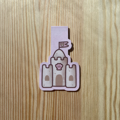 Magnetic Bookmark - Sandcastle | Bears At The Beach