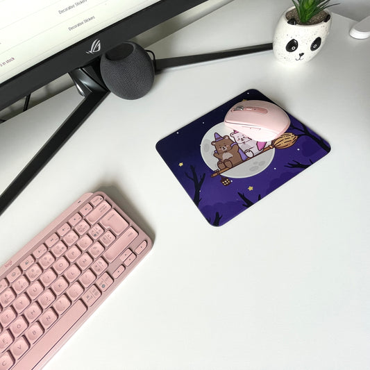 Witchy Bears Mouse pad