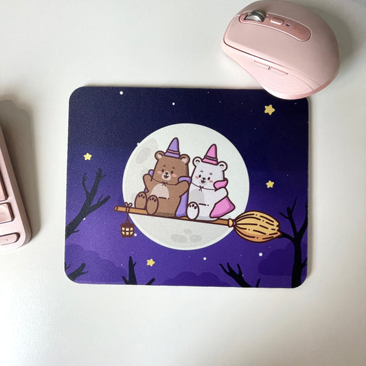Witchy Bears Mouse pad