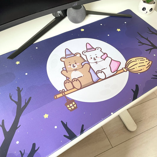 Witchy Bears Gaming mouse pad